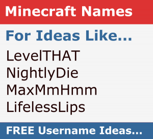 Minecraft Name Generator Free Catchy Short Og Mc Name Ideas - rare roblox account generator Minecraft Name Generator Free Catchy Short Og Mc Name Ideas - rare roblox account generator
